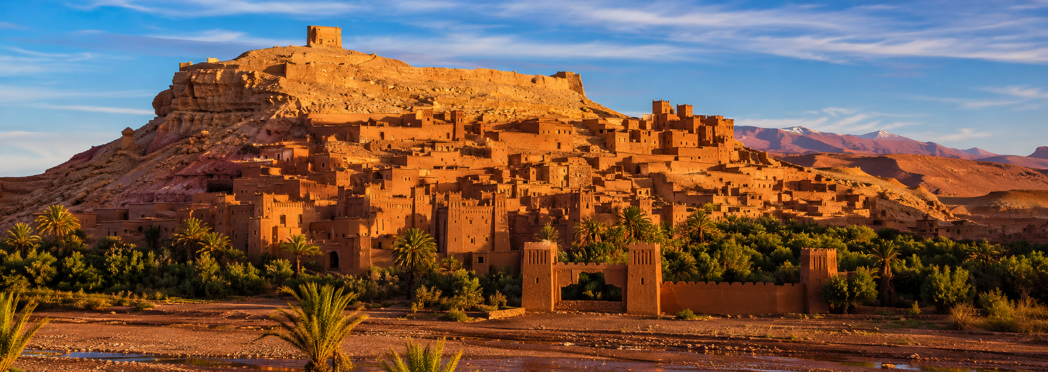 Fortified village of Ait Ben Haddou in southern Morocco