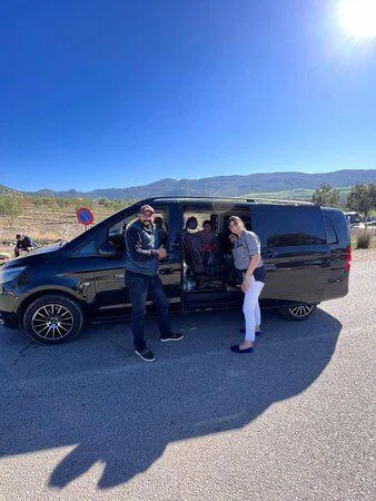 KOS TOURS private van ready for a Morocco journey